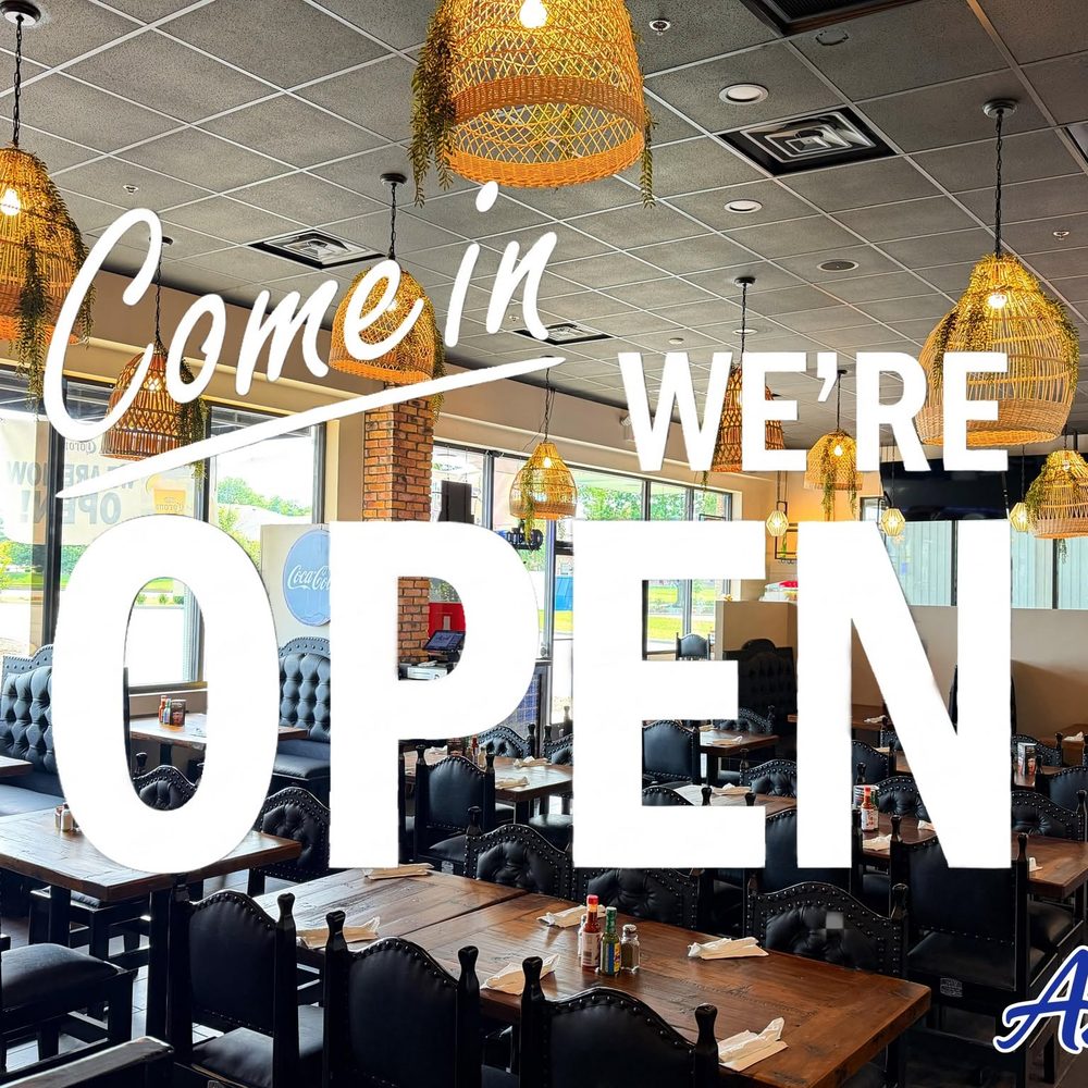 Inside the Azul Cantina & Grill dining room