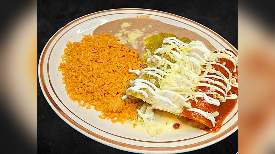 Enchiladas Bandera
