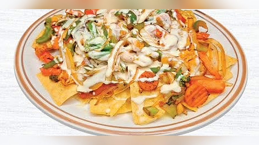 Vegetarian Nachos