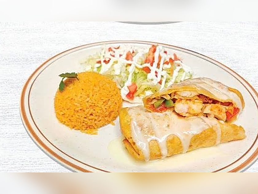 Seafood Chimichanga