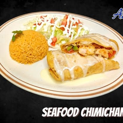 Seafood Chimichanga